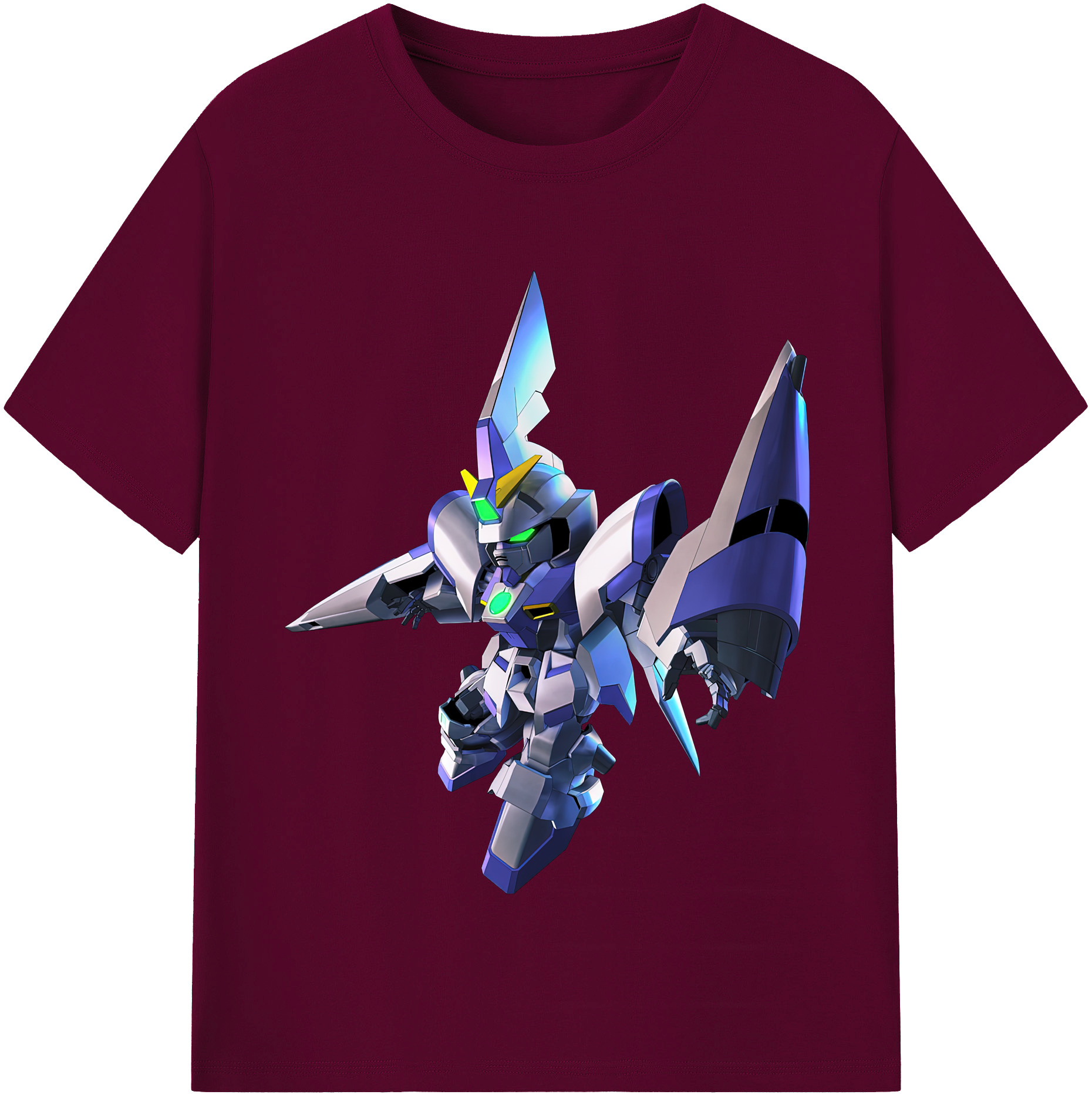 （画像用） 機動戦士ガンダム Mobile Suit Gundam レディースカジュアルプリントTシャツ（綿100％）